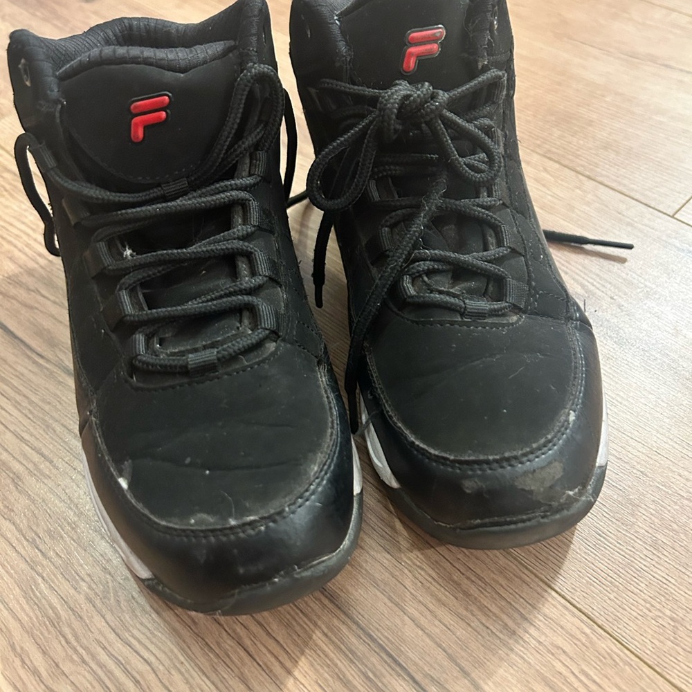 Fila Kids Black Sneakers